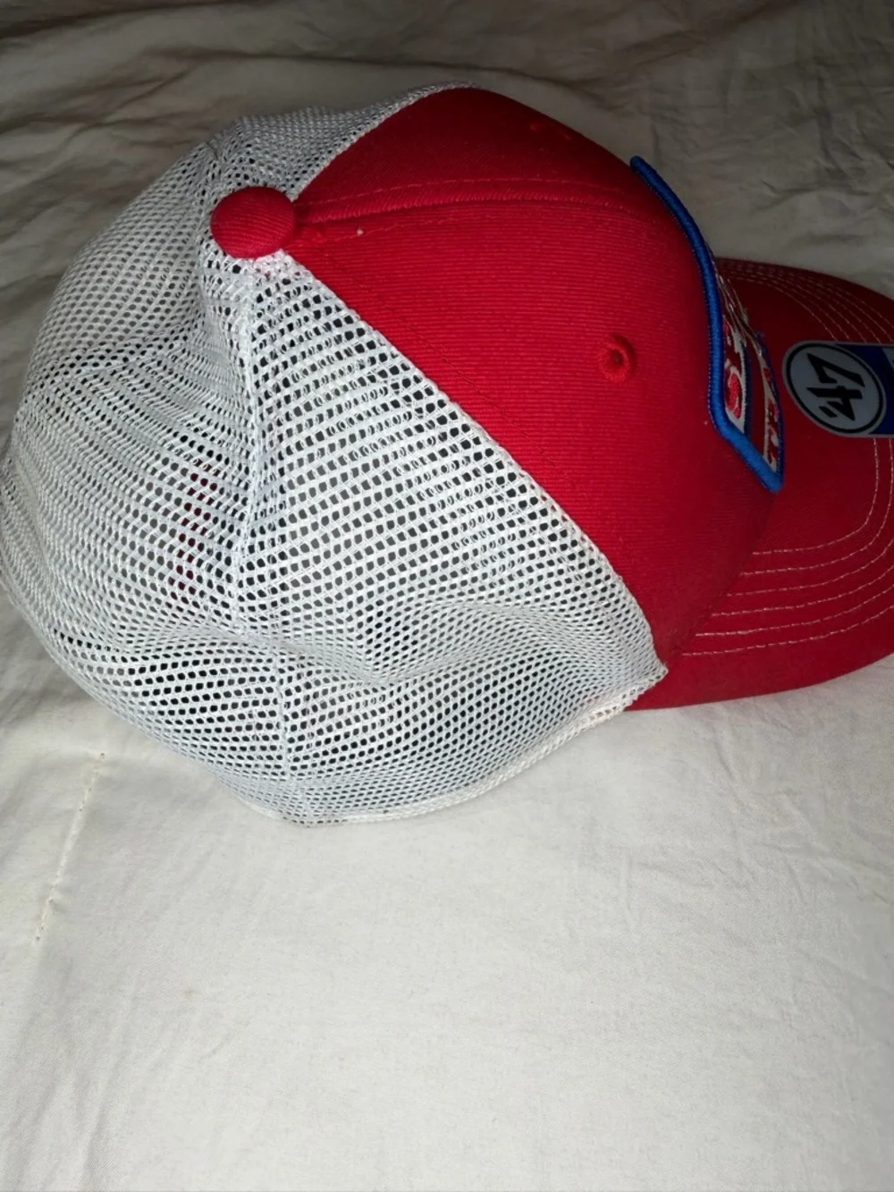 '47 Phila Phillies Spring Training Snap Back Trucker Hat Red White Kids - NWT